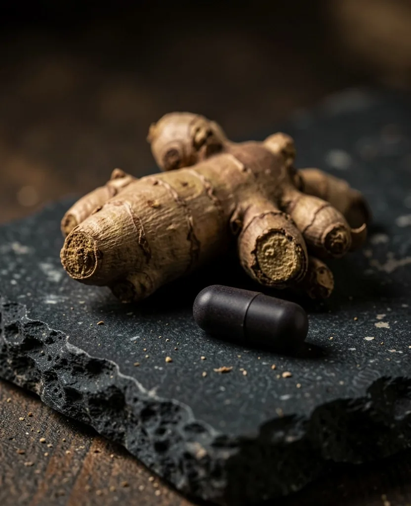 Ashwagandha root — adaptogenic botanical ingredient